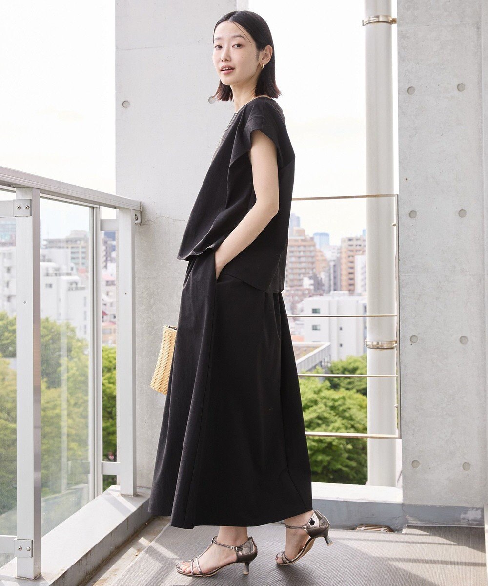 AMERICAN HOLIC 【多機能】タックトップス＋ギャザースカート 