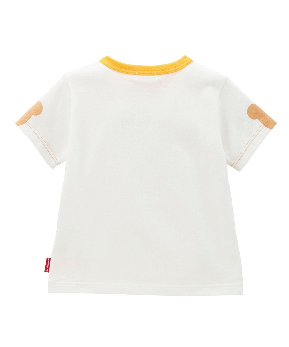 MIKI HOUSE HOT BISCUITS 【70-110cm】 ショルダーベア 半袖Tシャツ 