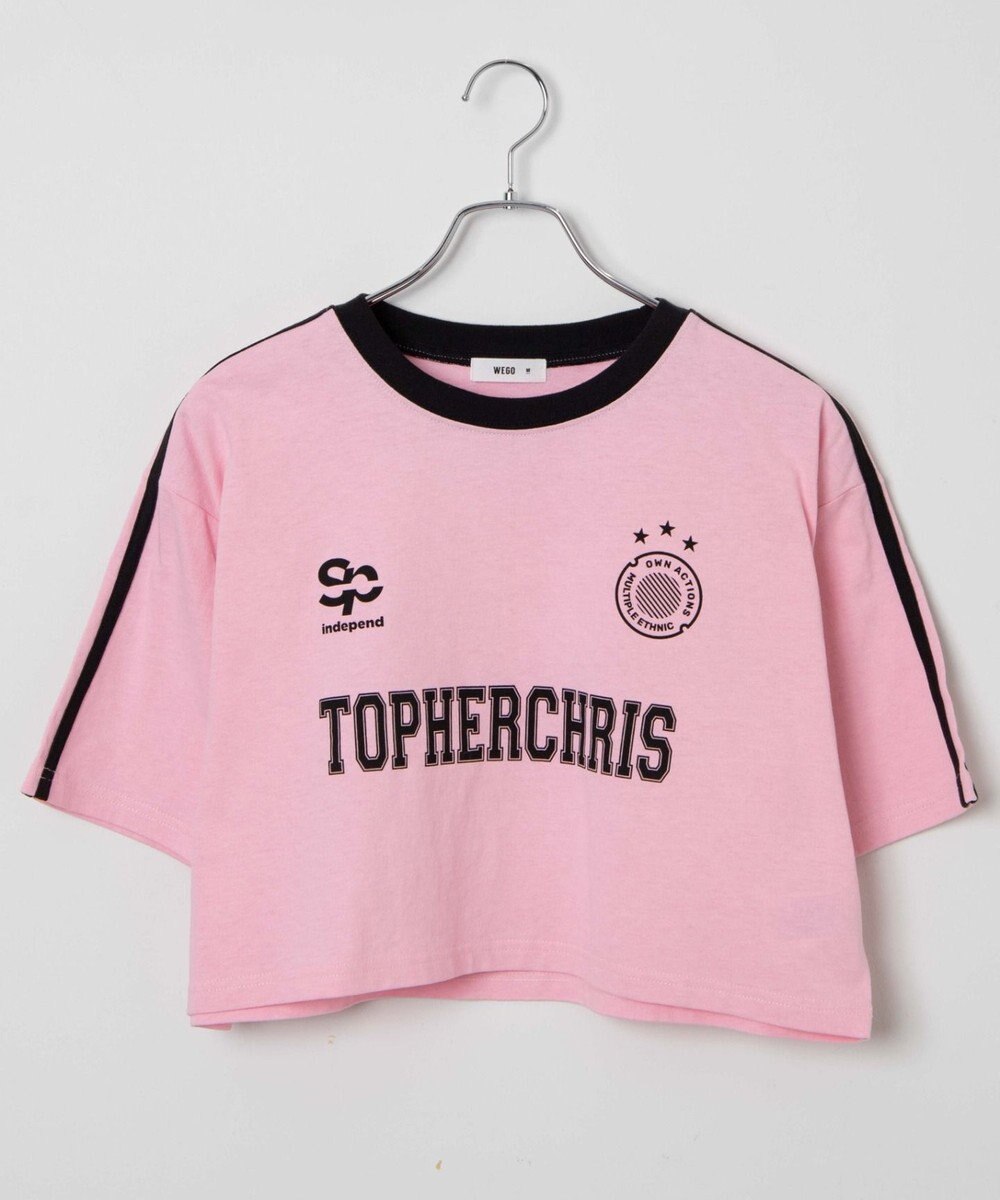 WEGO ライングラフィックショートT 