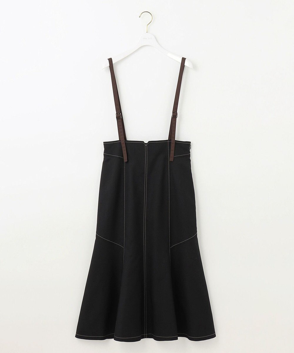 ANY SIS 【洗える】カラーMIXシャンブレー スカート 