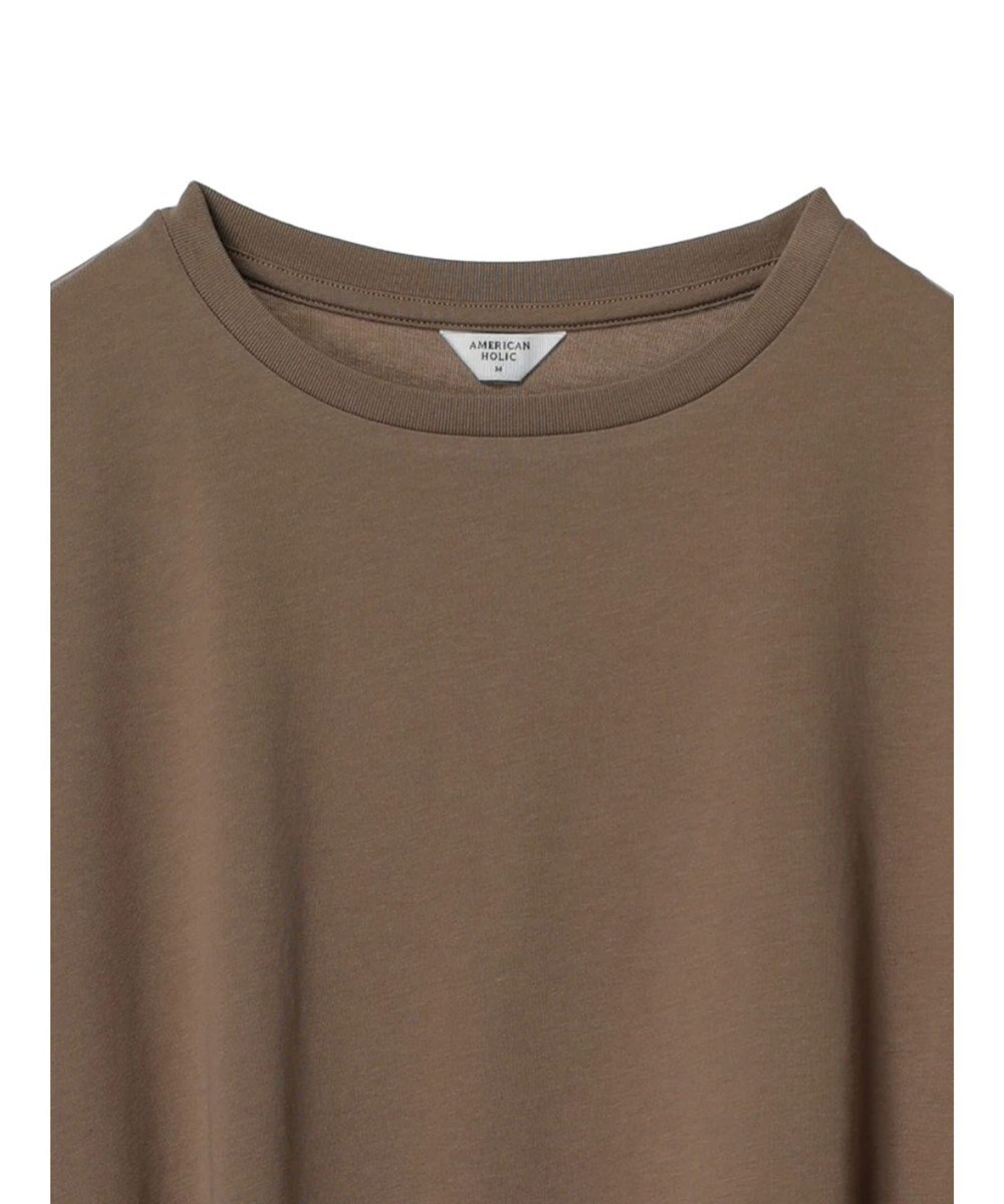 AMERICAN HOLIC 接触冷感裾タックカットプルオーバー 