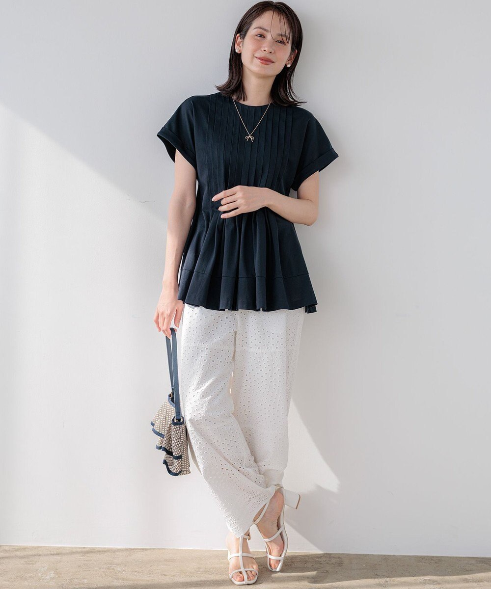 組曲 L 【先行予約】サマージャージーブラウスライク カットソー 