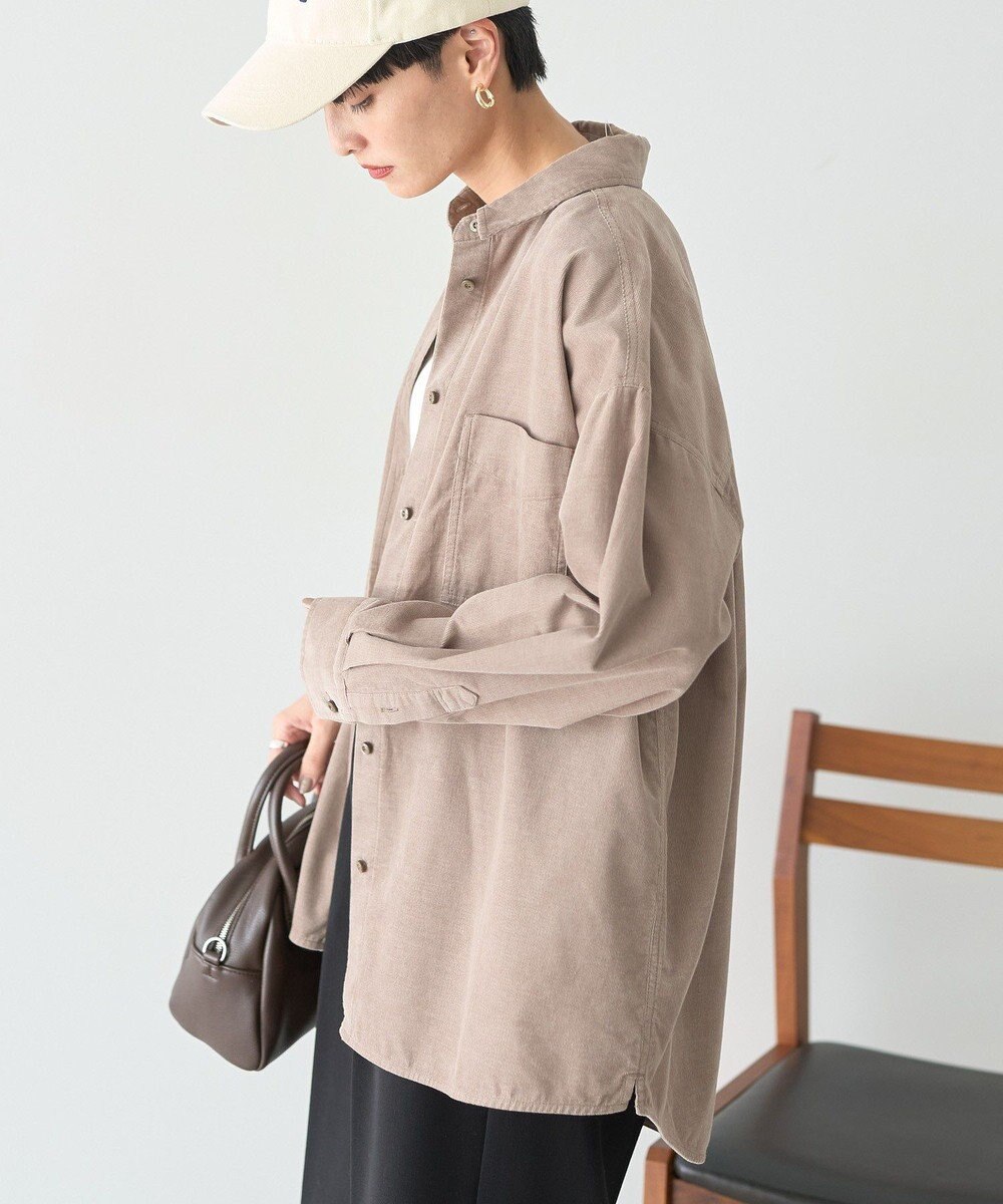 AMERICAN HOLIC Ｗポケットコーデュロイシャツ 