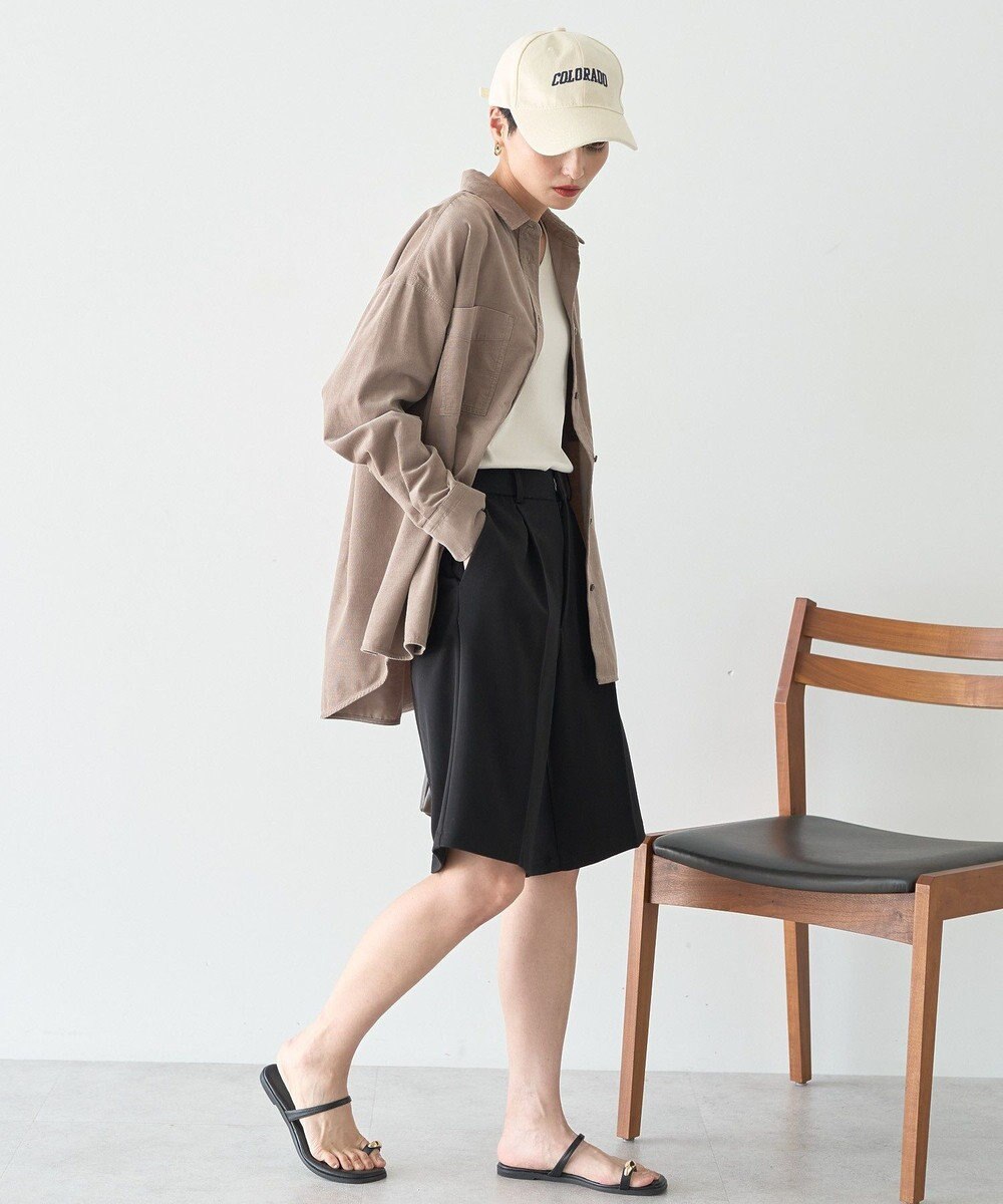 AMERICAN HOLIC Ｗポケットコーデュロイシャツ 