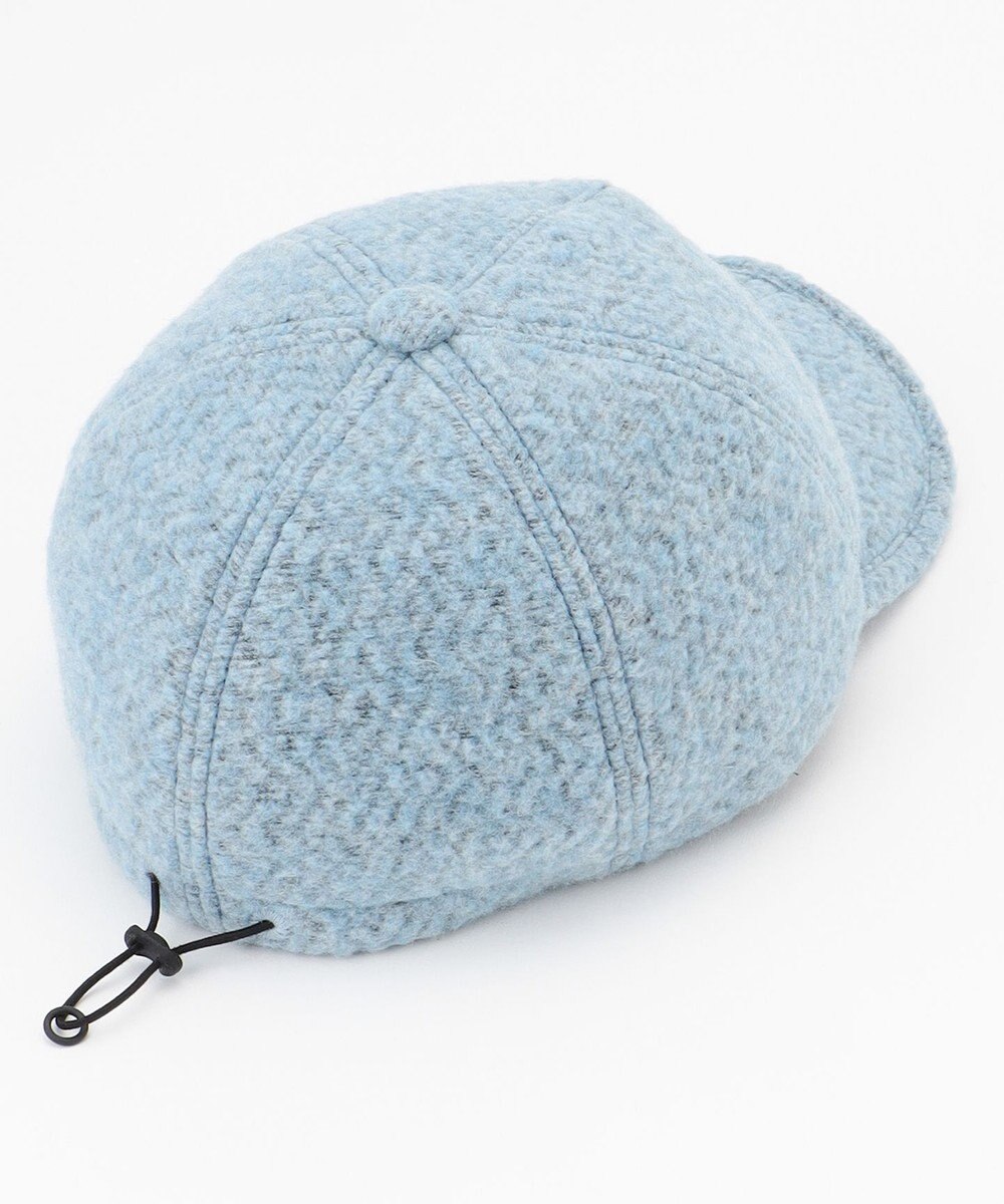 JOSEPH ABBOUD MOUNTAIN ヘリンボンウールフリースキャップ 