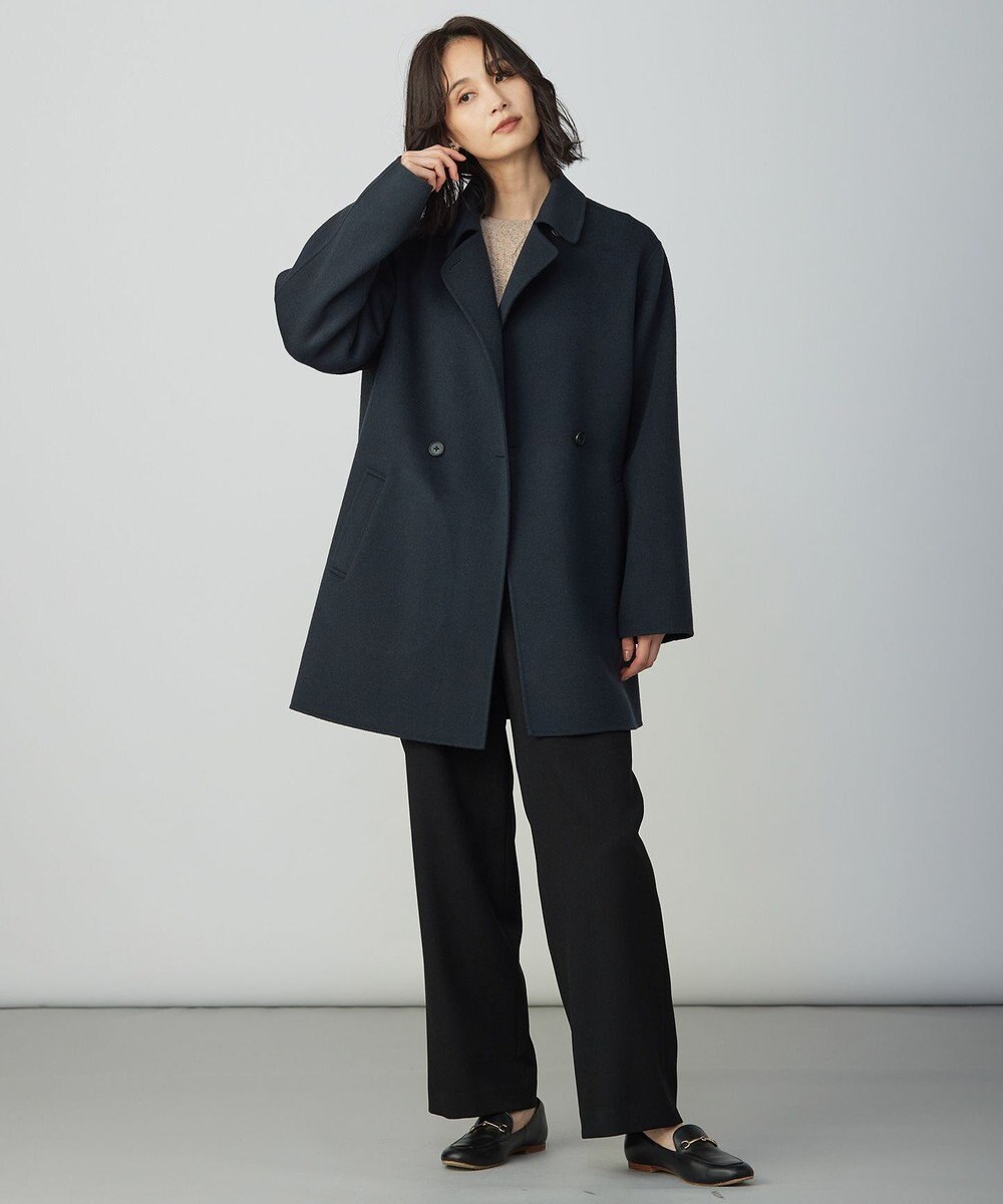 J.PRESS LADIES S 【WEB限定カラーあり】ツムギートflannel ストレート パンツ 