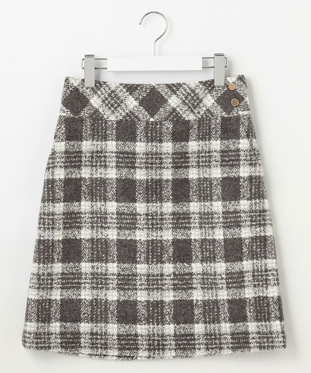 自由区 L BALLIループミルドチェック スカート 