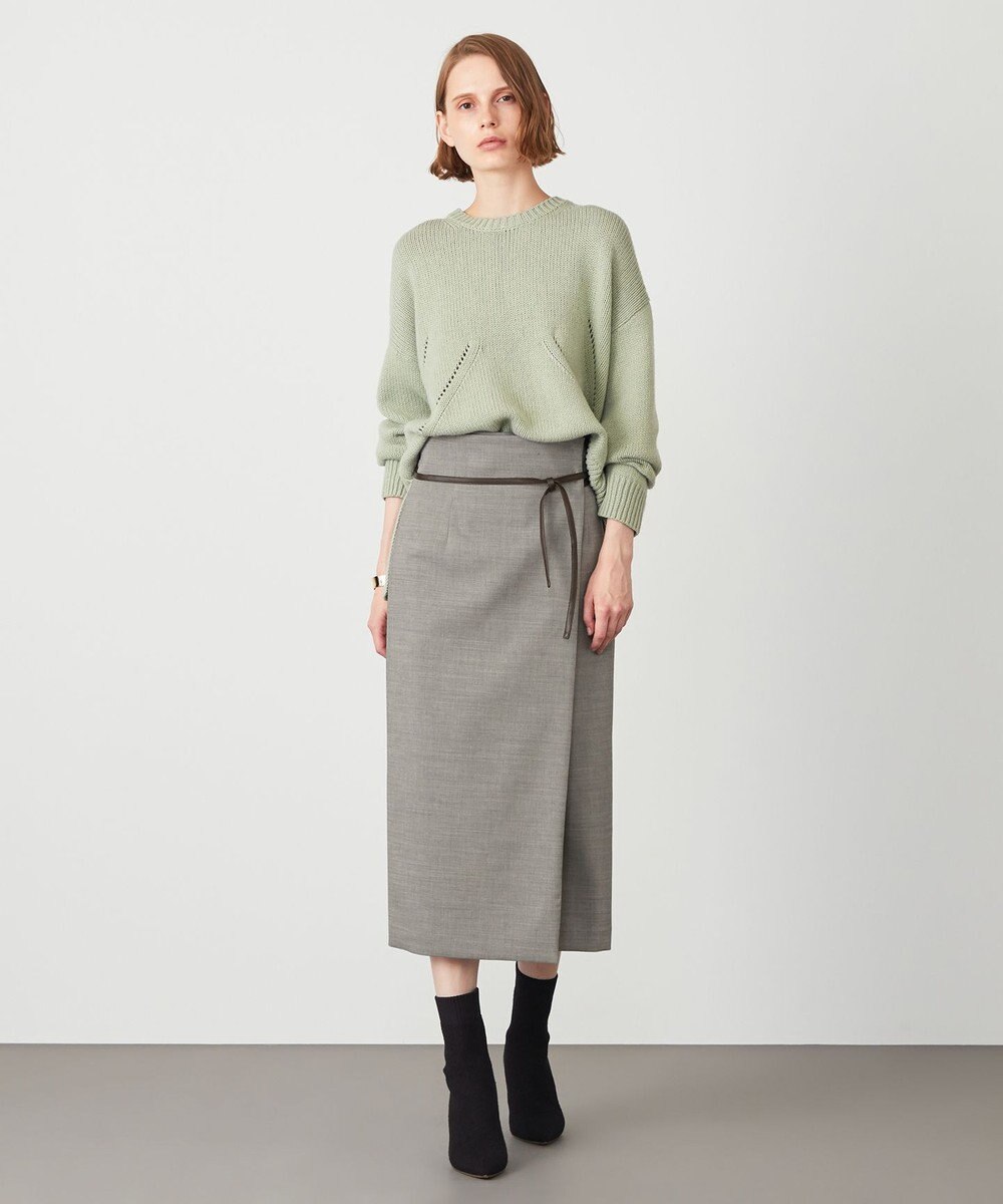 BEIGE， LIART / クルーネックニット 