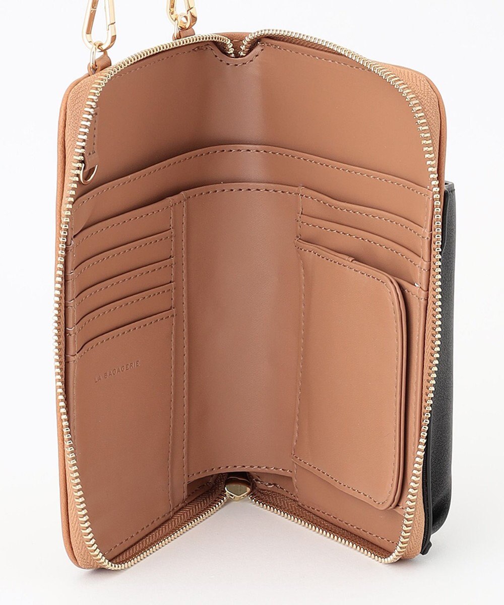 LA BAGAGERIE 【インスタグラマー chiyoさん×LA BAGAGERIE】チェーンスマホショルダー 