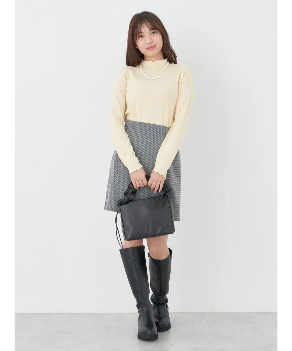 earth music&ecology テレコリブメローハイネックインナー 