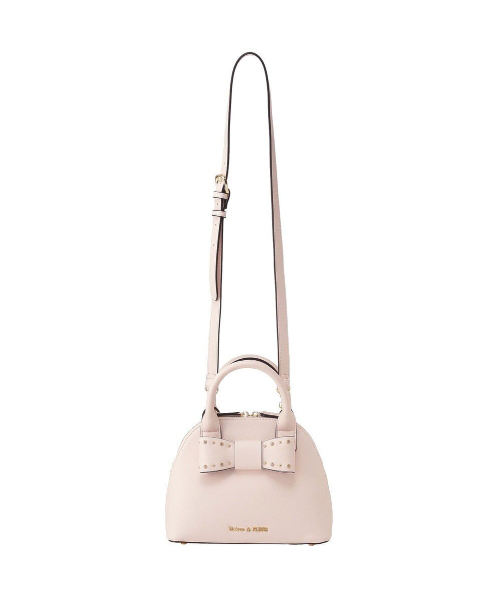 Maison de FLEUR リボンハーフムーン２Ｗａｙバッグ 