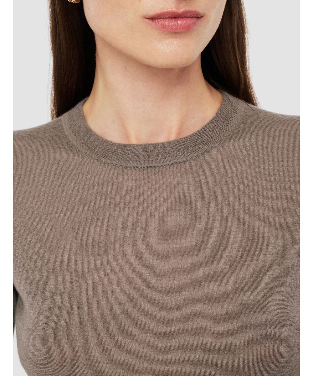 JOSEPH 【洗える】キャッシュエアー　ショートスリーブニット 