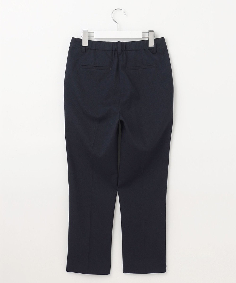 J.PRESS LADIES S 【洗える】シャークスキン テーパード パンツ 