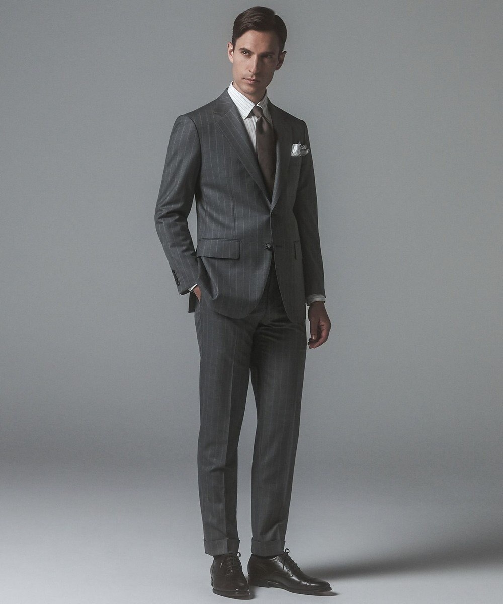 GOTAIRIKU GOTAIRIKU別注【日本製】シルク ネクタイ_無地 