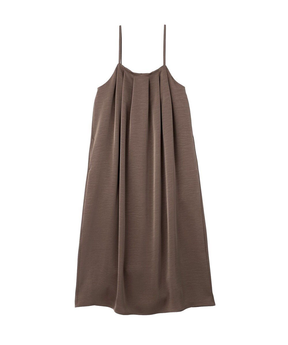 AMERICAN HOLIC タックサテンキャミワンピース 