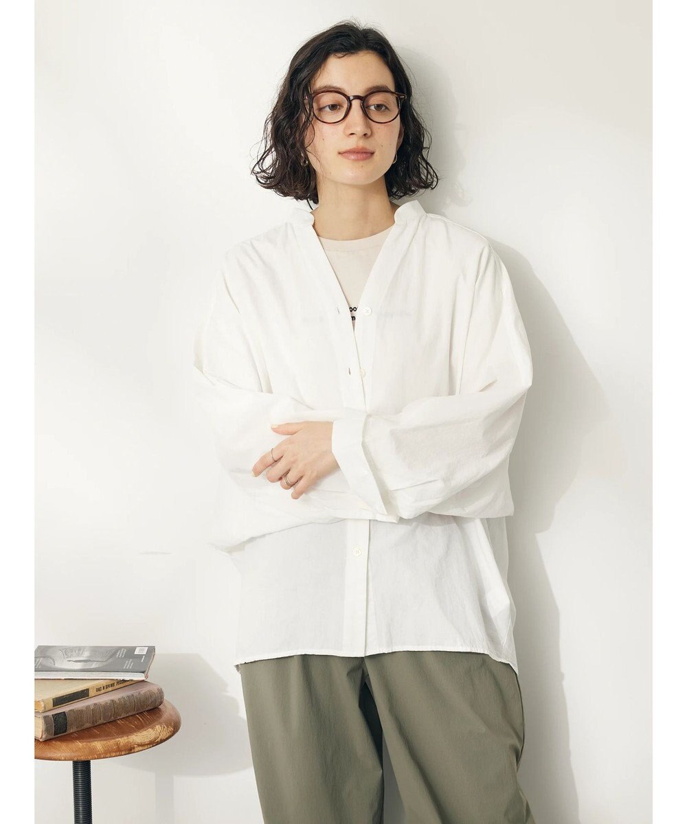 CRAFT STANDARD BOUTIQUE コクーンドルマンシャツチュニック 