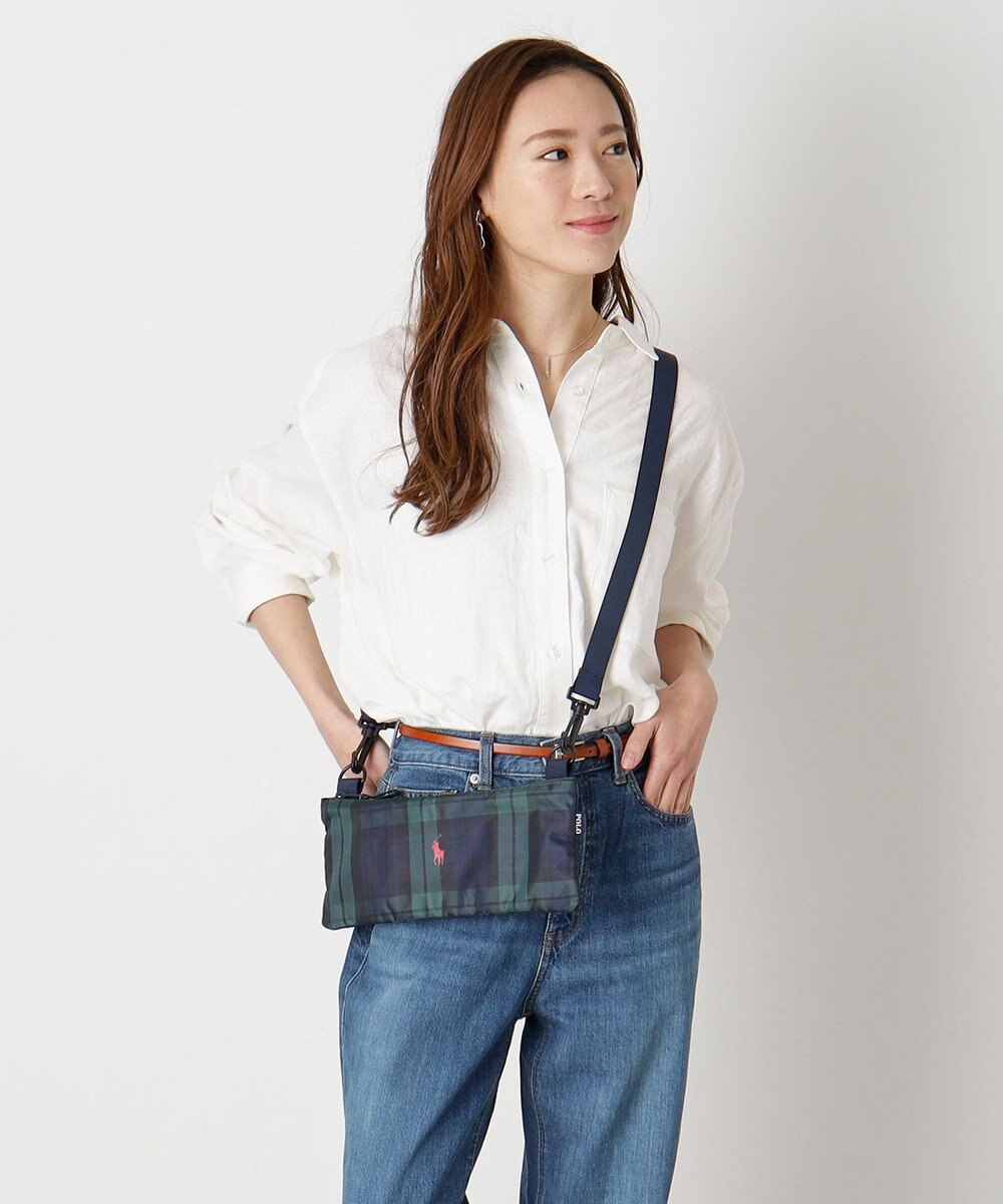 MOONBAT 【3WAY】POLO RALPH LAUREN カラーブロックマルチBAG 傘袋 チェック無地 