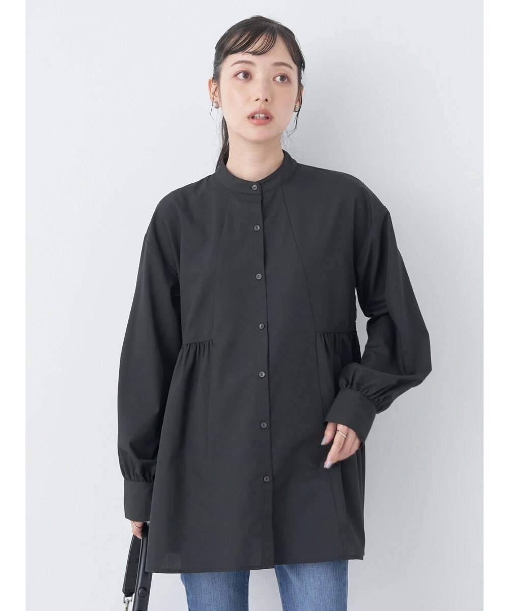 earth music&ecology サイドティアードチュニック 