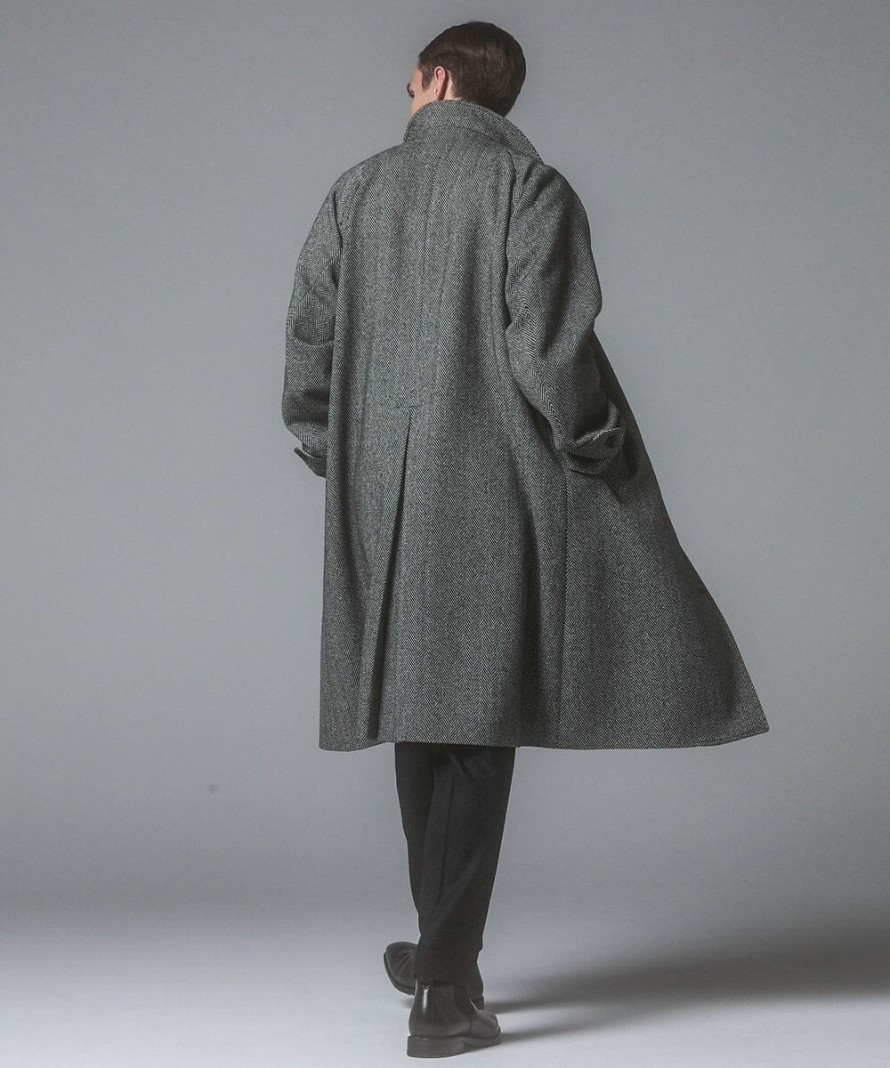 GOTAIRIKU 【保温性/ストレッチ/シワになりにくい】サキソニーストレッチパンツ（ノータック） 