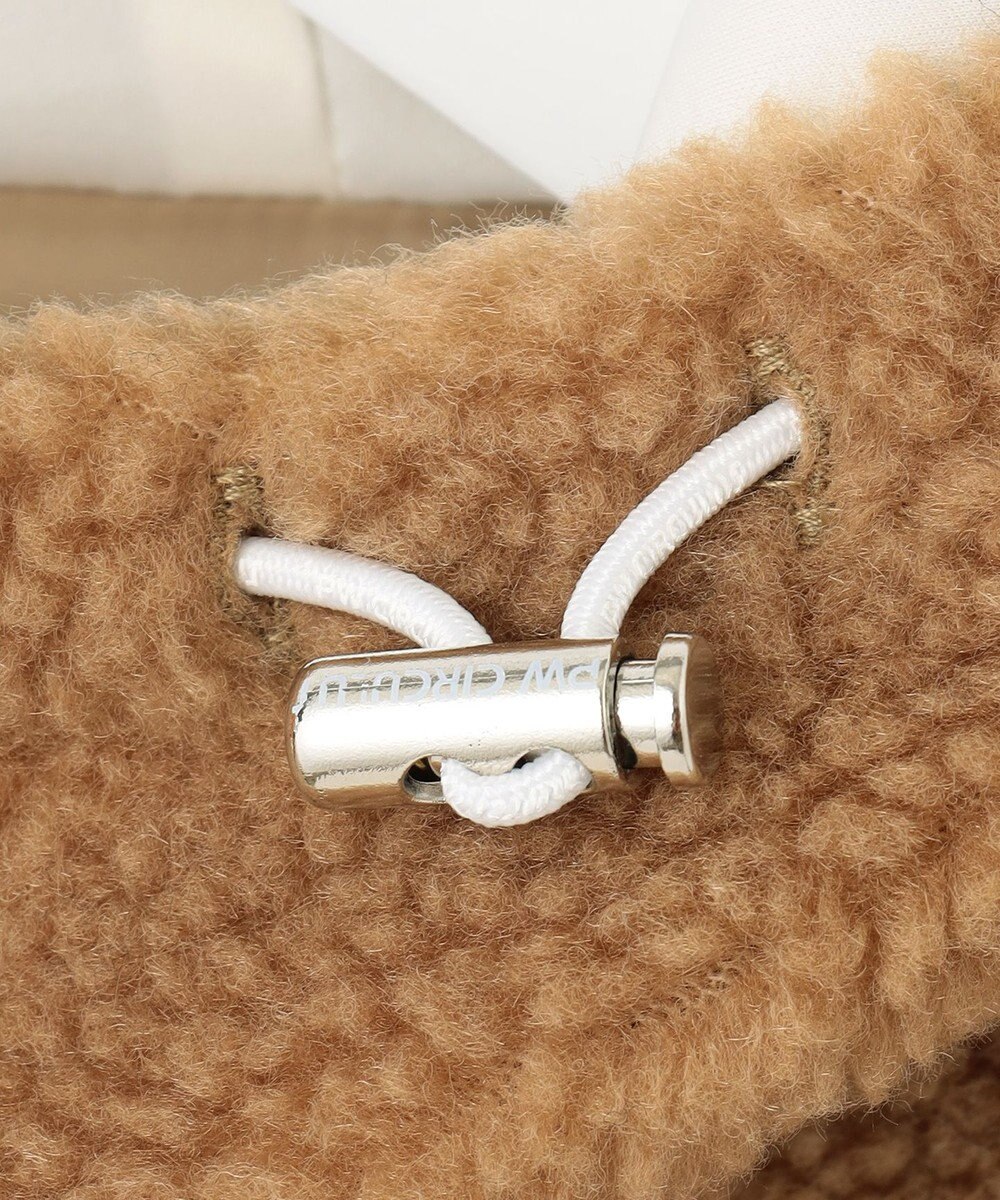 PW CIRCULUS 【MEN】【撥水/防風】ボア ハーフジップ フーデッド プルオーバー 