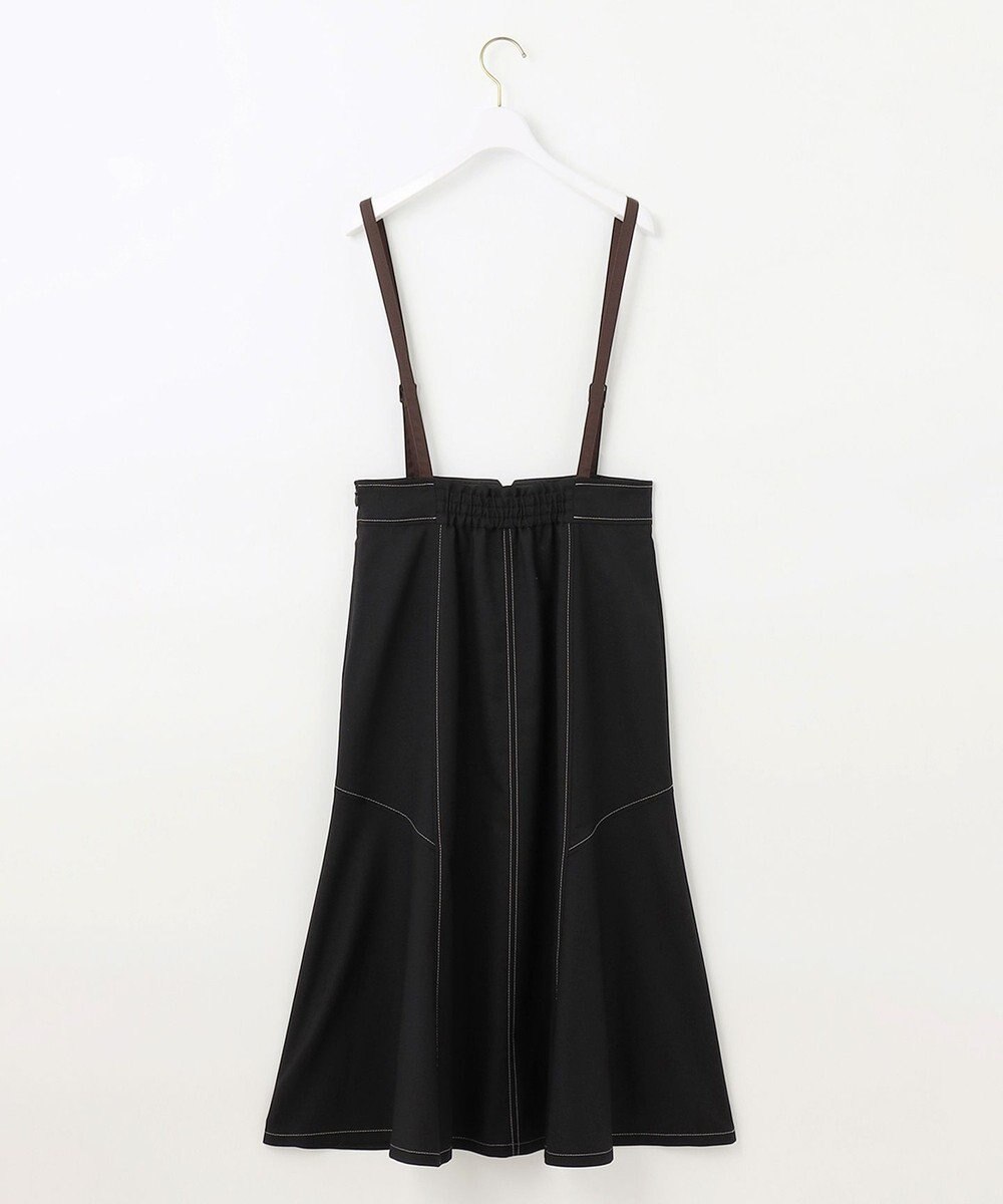 ANY SIS 【洗える】カラーMIXシャンブレー スカート 