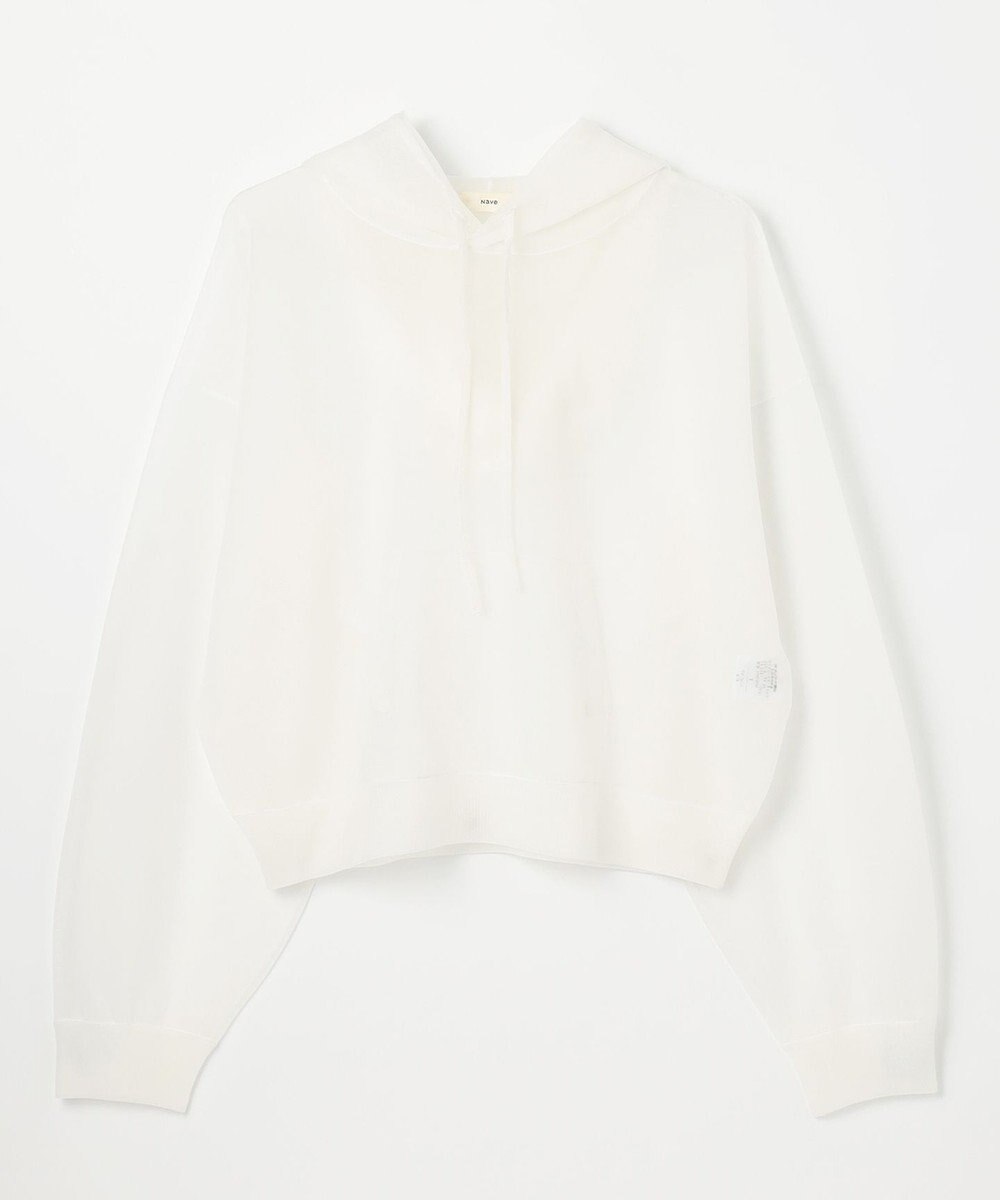 NAVE 【Nave・洗える】シアーニット パーカー 