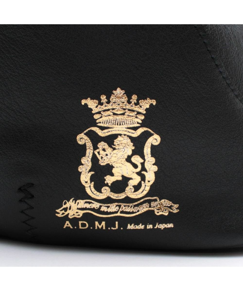 A.D.M.J. 【牛革】クラシックアニルブリロ/ノーブルファスナートート25cm(ショルダーストラップ付) 