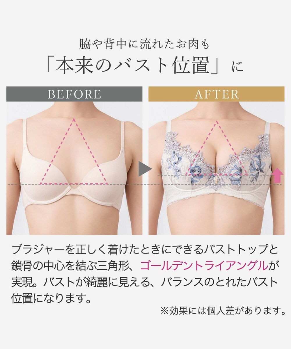 BRADELIS New York 【BRADELIS New York / 育乳STEP3 持ち上げる】ヴィオラステップ3ブラ25A1 