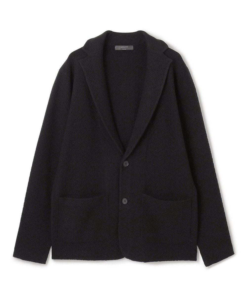 JOSEPH HOMME 新型【洗える】ヴィスコースリンクス 　ニットジャケット 