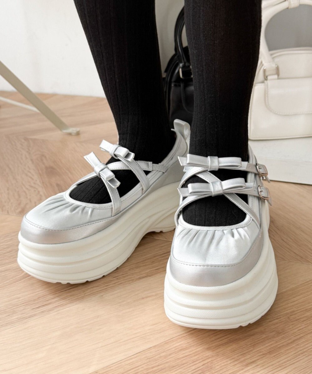 WEGO 2way厚底ストラップシューズ 