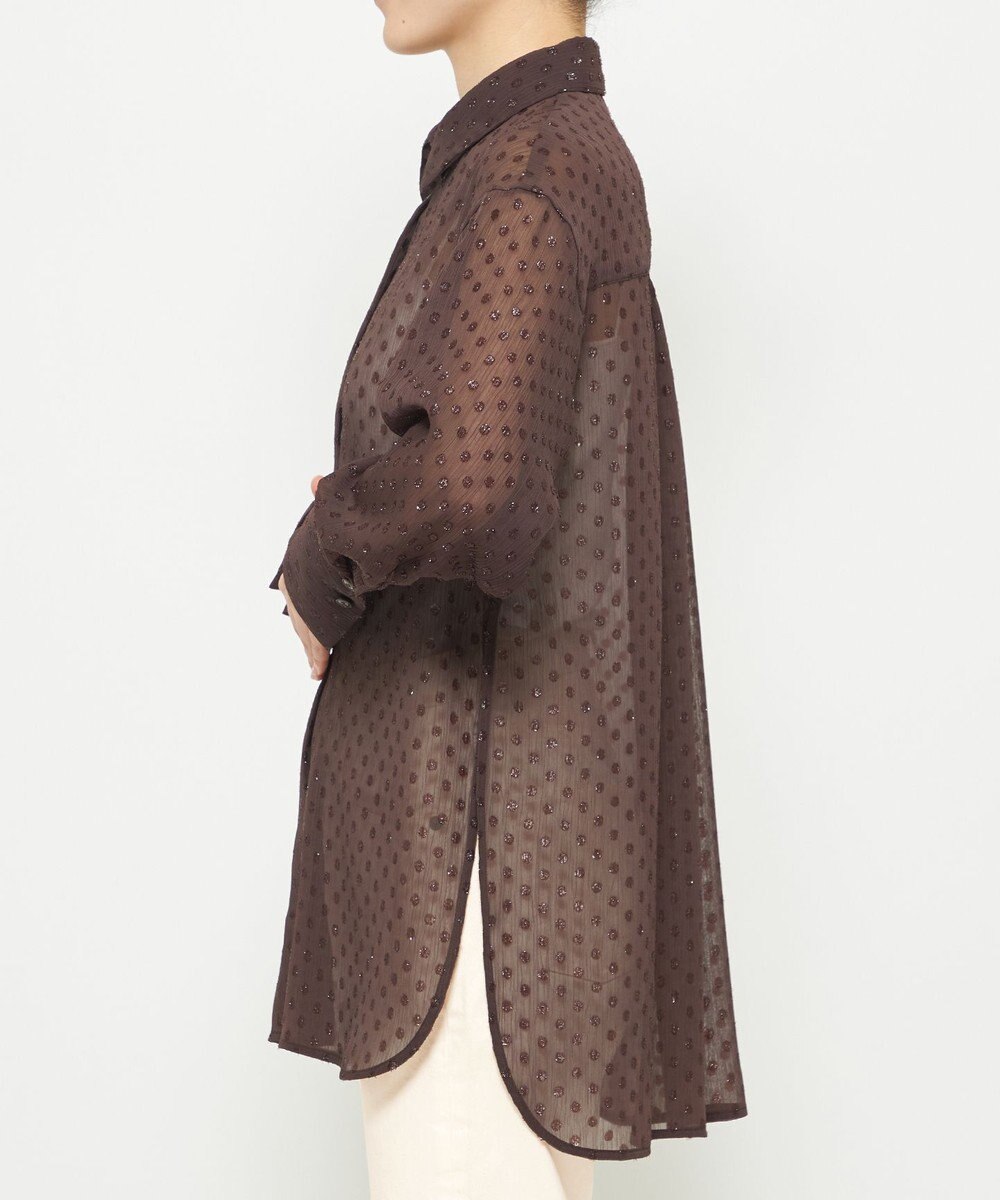 uncrave シアードットジャガード シャツ 