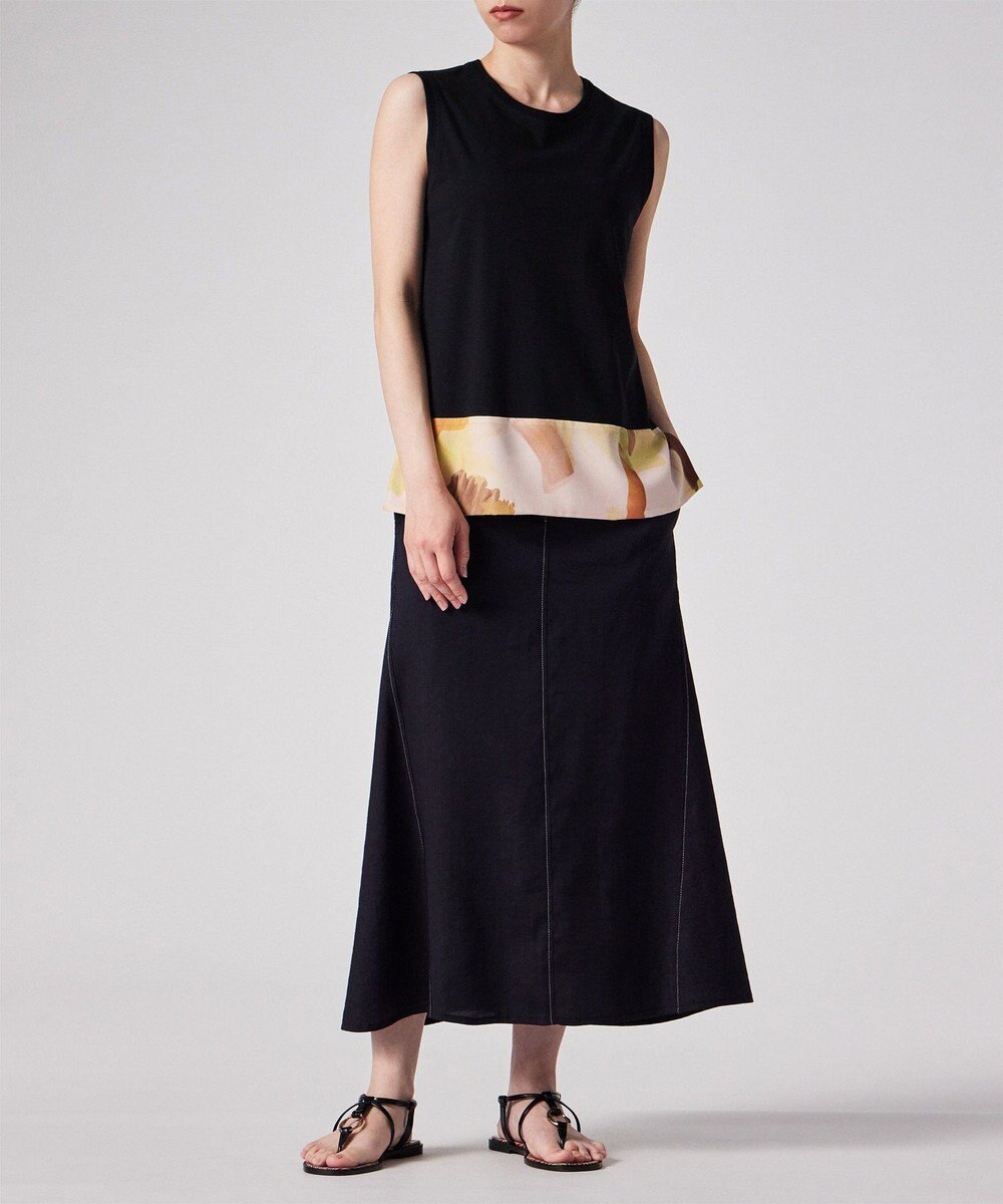 Paul Smith プリント コンビネーション ノースリーブ 