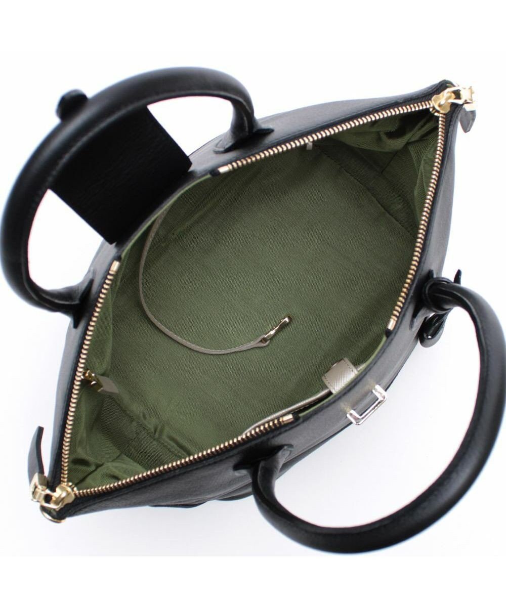 A.D.M.J. 【牛革】クラシックアニルブリロ/ノーブルファスナートート25cm(ショルダーストラップ付) 