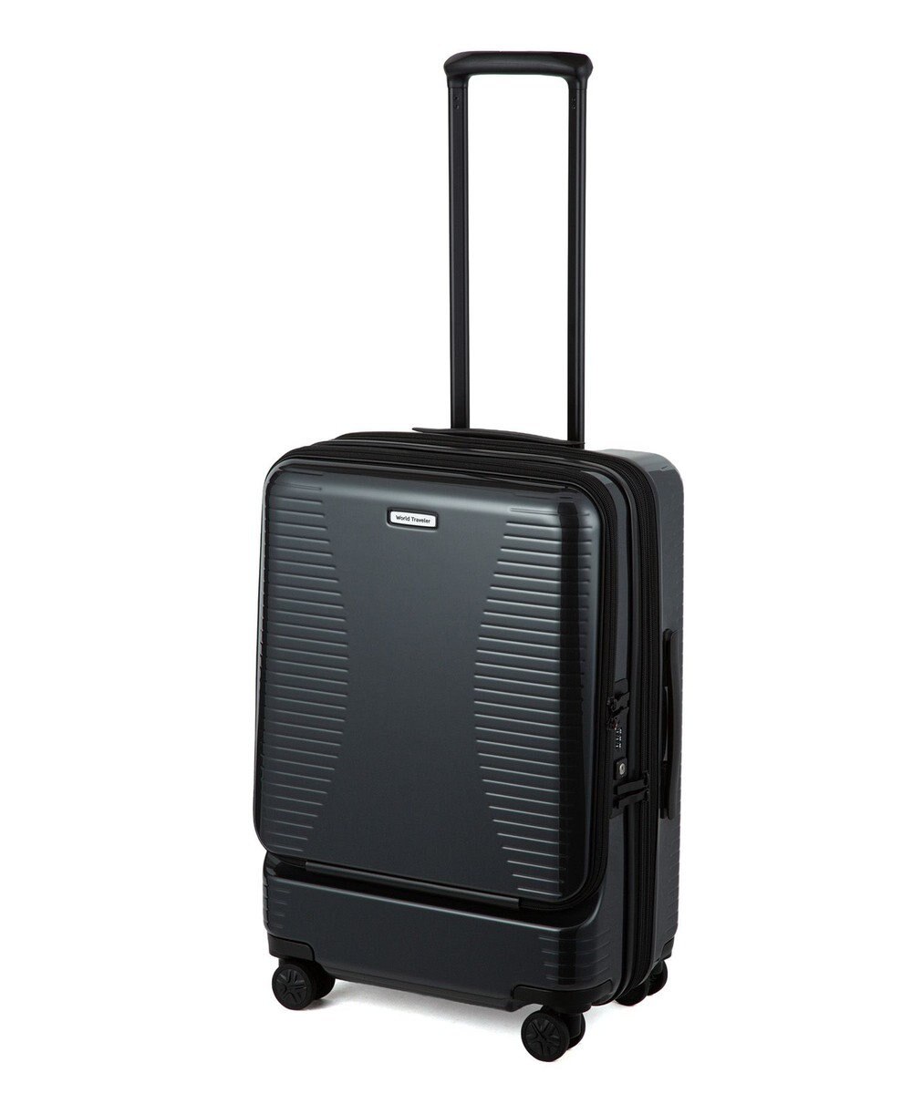 ACE BAGS & LUGGAGE World Traveler プリマス スーツケース 40/56L フロントオープン 06703 ワールドトラベラー 