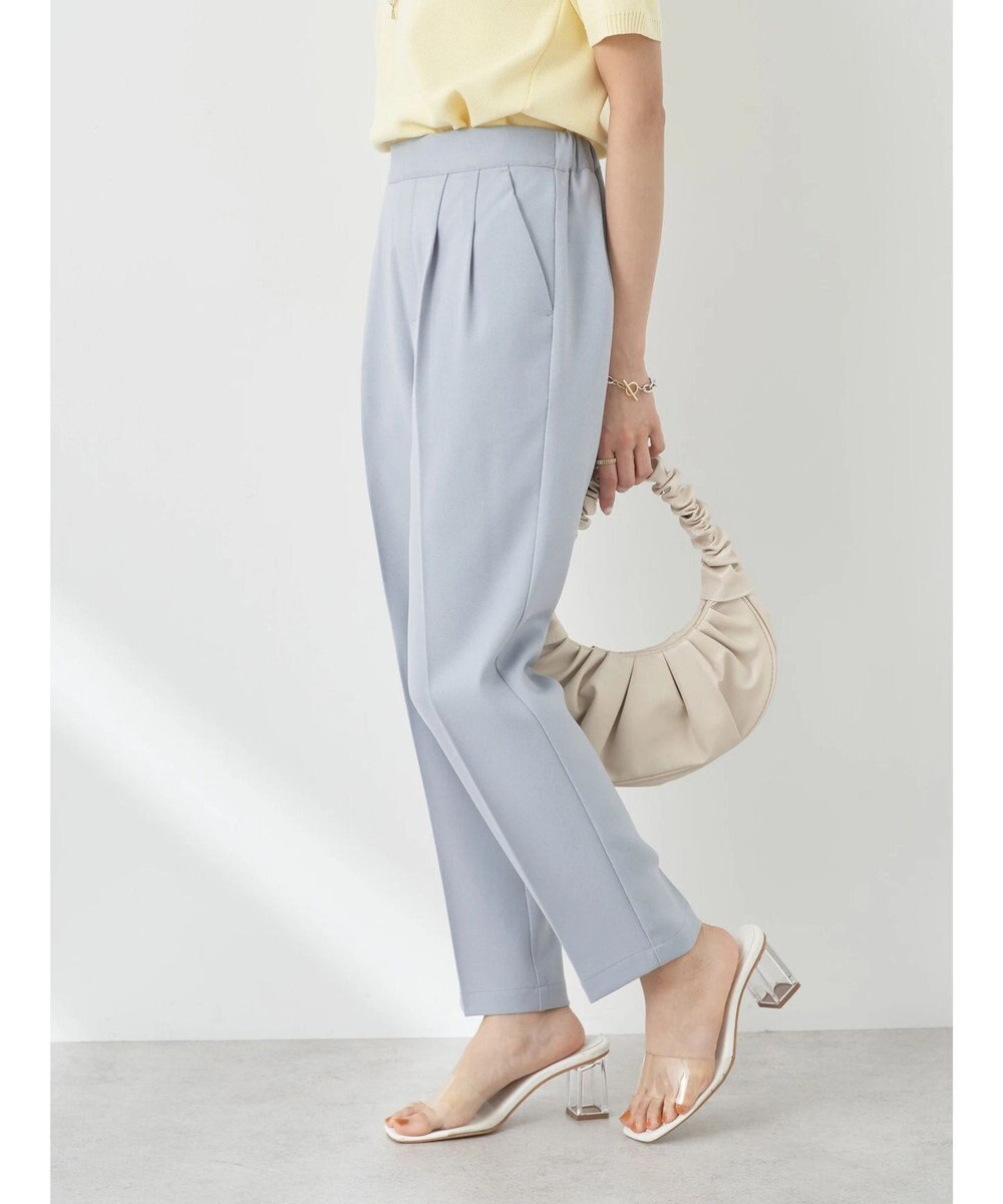 earth music&ecology 接触冷感テーパードパンツ 