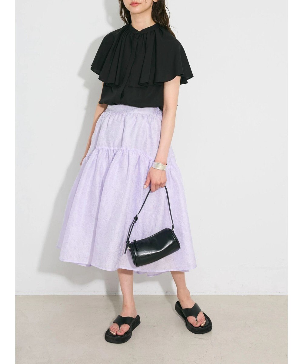 Green Parks ビックカラーナローブラウス 