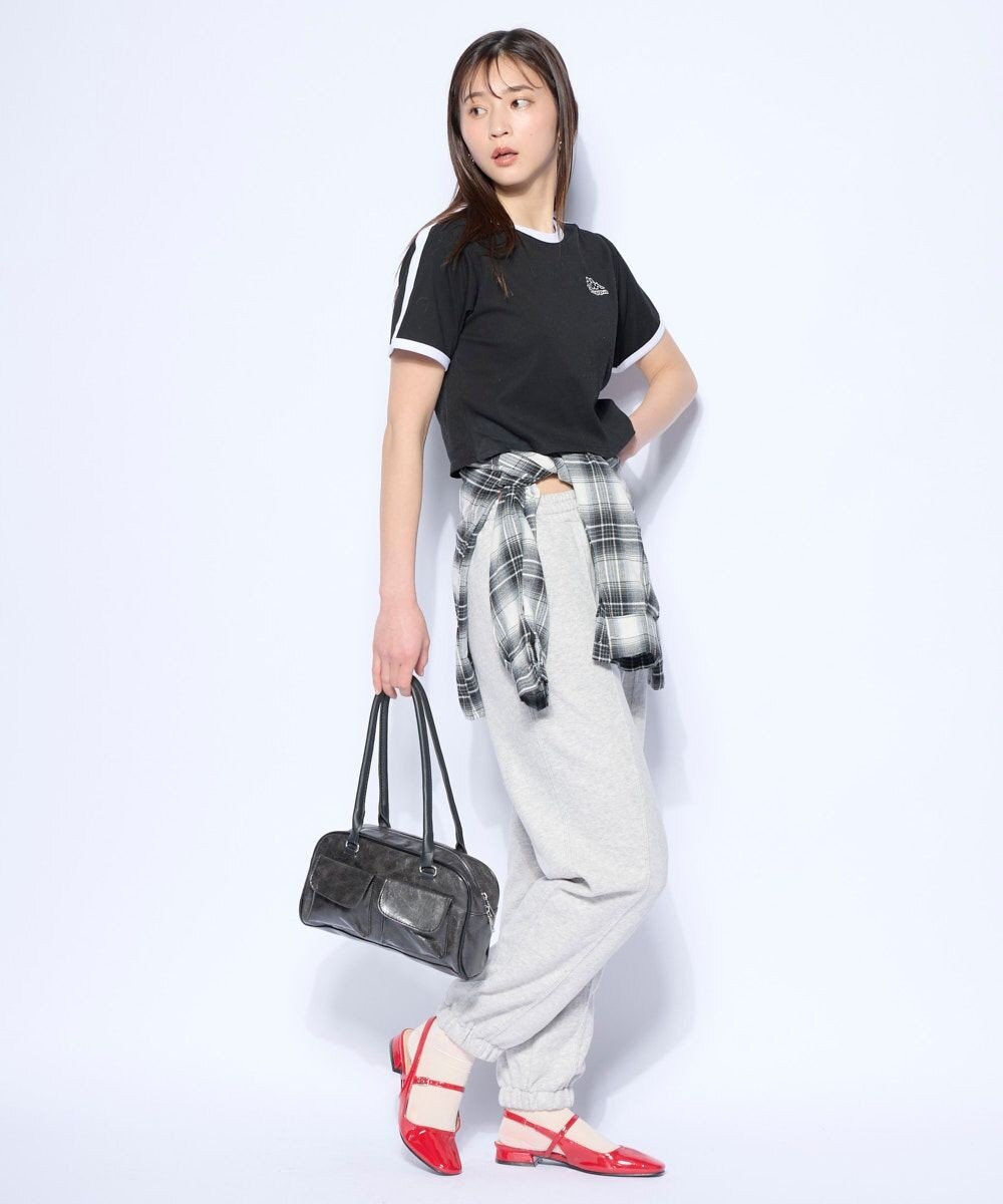 OP／FILA 【Kappa】ワンポイント 半袖リンガーTシャツ 