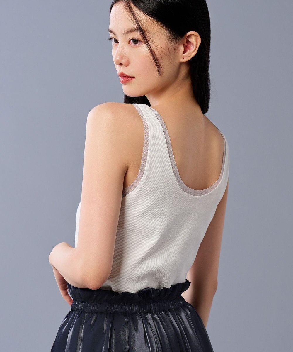 uncrave チュールコンビ タンクトップ（uncrave STANDARD） 