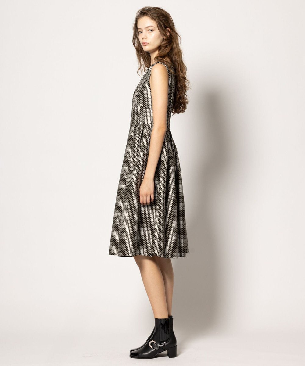 TOCCA 【洗える】GEOMETRIC FLOWER ドレス 