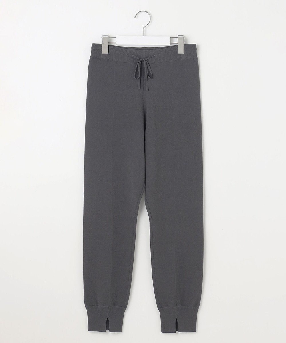自由区 S 【セットアップ対応・洗える】レーヨンストレッチニットジョグ パンツ 