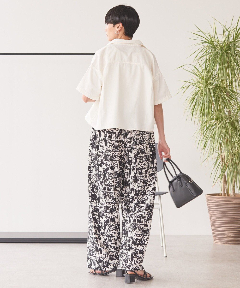 AMERICAN HOLIC Ｗポケットデニムショートシャツ 