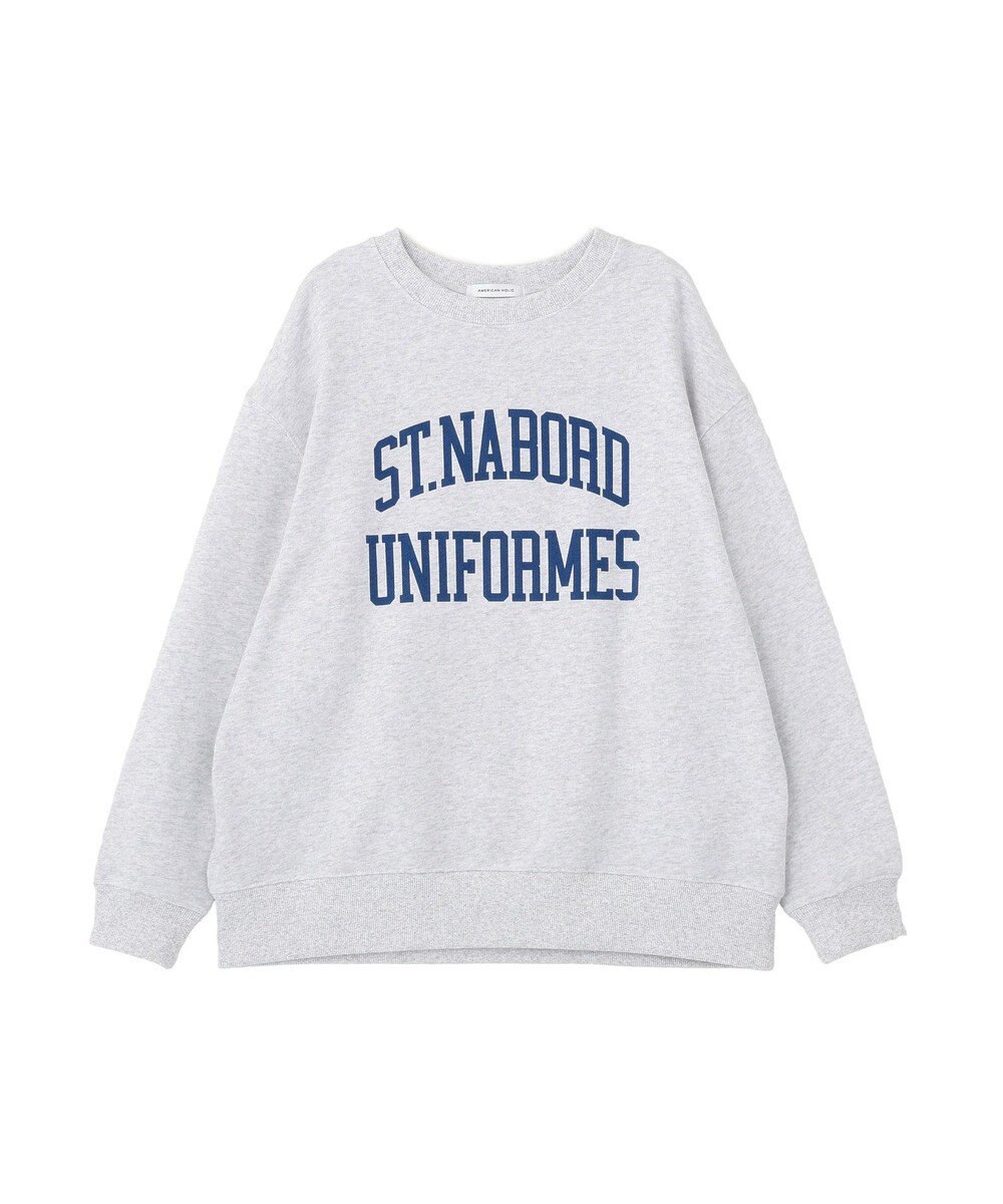 AMERICAN HOLIC カレッジロゴ裏毛スウェット 