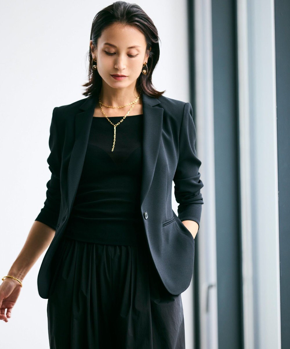 BEIGE， 【洗える・Oggi 10月号掲載】MARINO / コットンリブキャミソール 