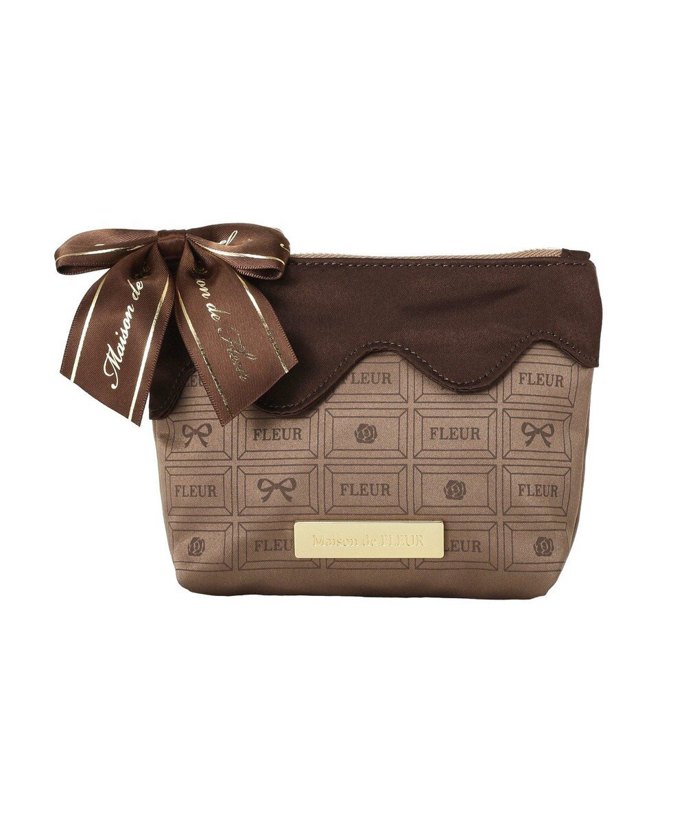 Maison de FLEUR FLEURチョコレートポーチ 
