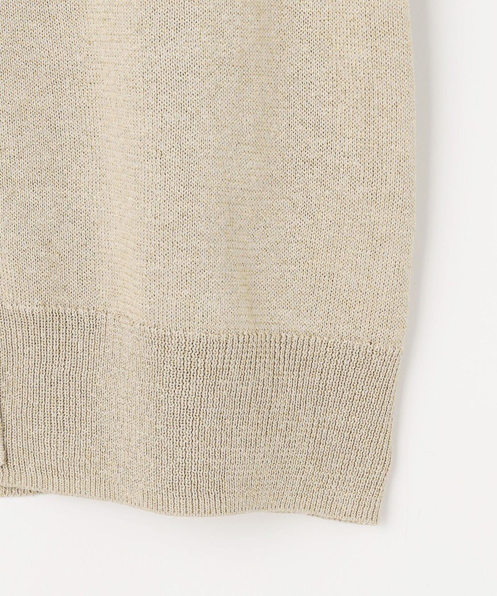 自由区 L ペーパーコットンニット カーディガン 