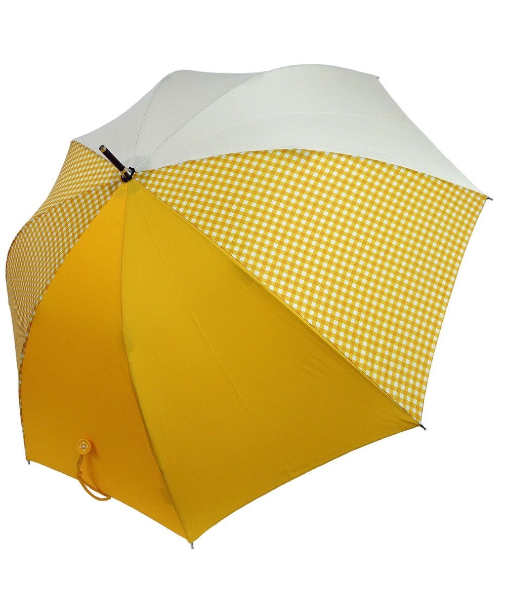 +RING 【プラスリング】【数量限定】 レディース向け 雨傘（長）60cm YEL T1028 NEW COLLECTION 黄
