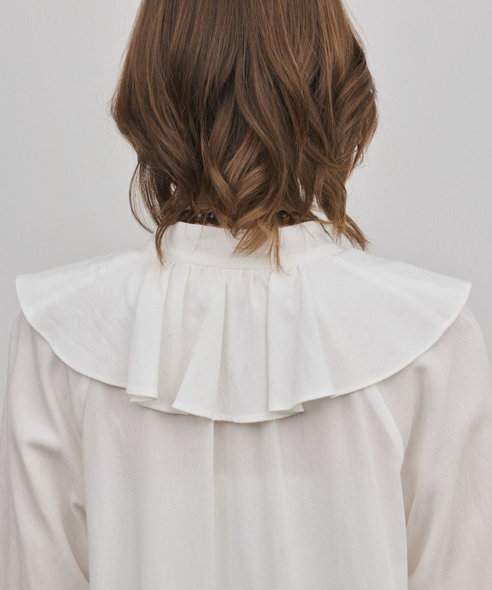 GRACE CONTINENTAL レースコンビフリルカフタンワンピース 