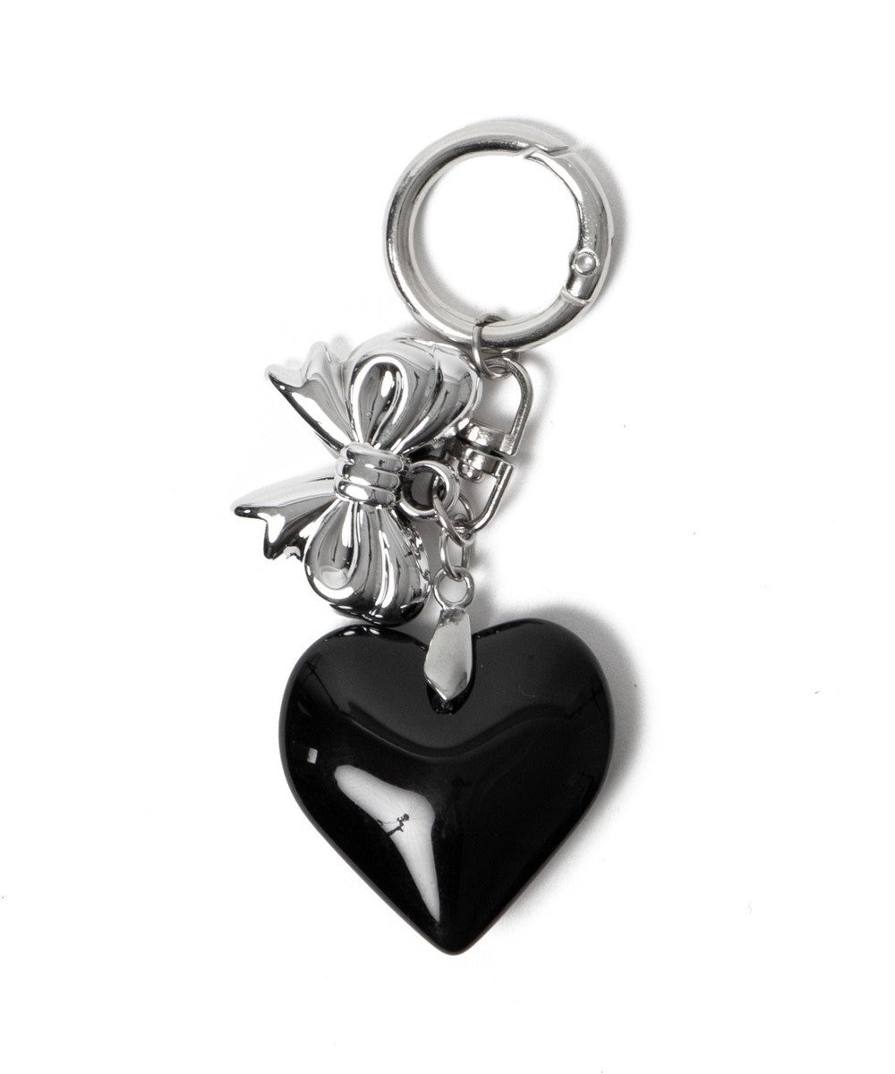 WEGO クリアカラーハートキーホルダー 