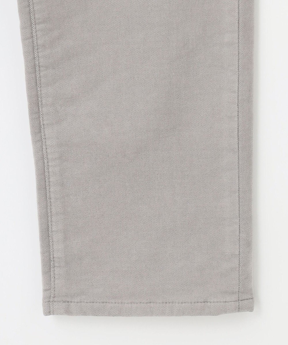 自由区 【洗える】リブレスコール ストレートパンツ 