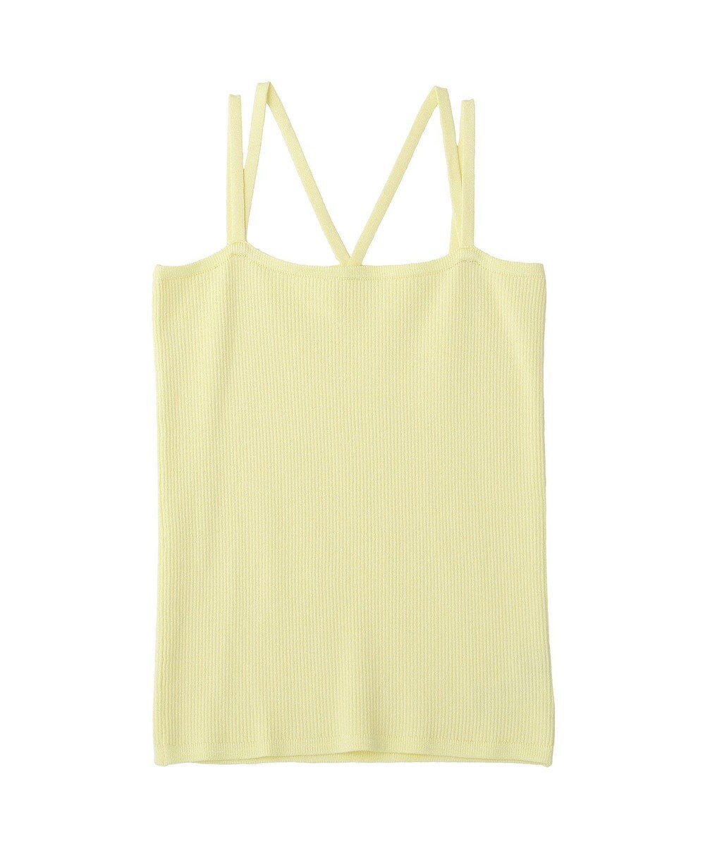 earth music&ecology 【2WAY】SET2点クロスニット＋キャミソール 